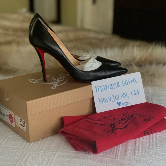 Christian Louboutin Shoes - Christian Louboutin Apostrophy Pumps 100mm Size 8
